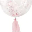balon z konfetti fredzle roz transparentny arpex 18 orb