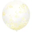 balon z konfetti gigant zlote dekoracjepolska 36