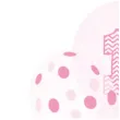 balony 1 urodziny bialo rozowe partypal 12 6 szt