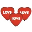balony 10 serca gemar czerwone love 5 szt