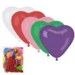 balony 10 serca pastel mix 100 szt