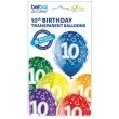balony 10 urodziny mix belbal 12 6 szt