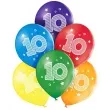 balony 10 urodziny pastel mix belbal 10 6 szt