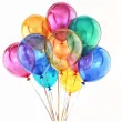 balony 10c crystal mix partydeco 9 20 szt