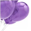 balony 10c quartz purple crystal fioletowy partydeco 9 20 szt