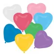 balony 11 serca gemar pastel mix 100 szt