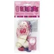 balony 12 60 pink unique pastel mix 6 szt