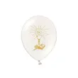balony 12 i komunia sw belbal white 6 szt