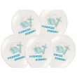 balony 12 i komunia sw belbal white blue 6 szt