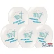 balony 12 i komunia sw strong white blue 6 szt