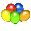 balony 12 led mix 5 szt