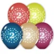 balony 12 liczba 2 belbal pastel mix 5 szt