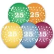 balony 12 liczba 25 belbal pastel mix 5 szt