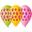 balony 12 misie i kwiaty gemar mix 5 szt