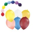 balony 12 perla z lacznikiem globos mix 100 szt