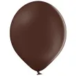 balony 12p pastel brazowy ciemny partydeco 10 5 100 szt