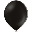 balony 12p pastel czarny partydeco 10 5 100 szt
