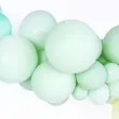 balony 12p pastel zielony kiwi partydeco 10 5 100 szt