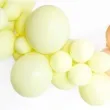 balony 12p pastel zolty jasny partydeco 10 5 100 szt