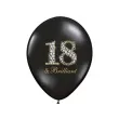 balony 14 18 brilliant belbal pastel black 50 szt