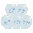 balony 14 buciki belbal baby blue 6 szt