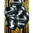 balony 14 goraczka panienskiej black 6 szt
