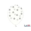 balony 14 gwiazdki srebrne strong crystal clear 6 szt