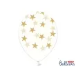 balony 14 gwiazdki zlote strong crystal clear 6 szt