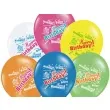 balony 14 happy birthday belbal pastel mix 6 szt