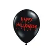 balony 14 happy halloween belbal pastel black 6 szt