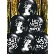 balony 14 hen night party czarne 50 szt