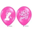 balony 14 hen night party rose 50 szt