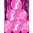 balony 14 hen night party rose 6 szt