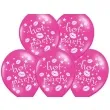 balony 14 hot party belbal hot pink metalik 50 szt