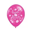 balony 14 hot party belbal hot pink metalik 50 szt