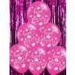 balony 14 hot party belbal hot pink metalik 6 szt