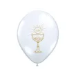 balony 14 ihs belbal pastel white 1 szt