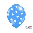 balony 14 kropki pastel cornflower blue strong 50 szt