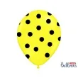 balony 14 kropki pastel lemon zest strong 50 szt