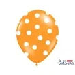 balony 14 kropki pastel middle orange strong 50 szt