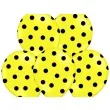balony 14 kropki pastel yellow belbal 6 szt