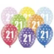 balony 14 liczba 21 belbal metallic mix 50 szt