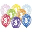 balony 14 liczba 3 belbal metallic mix 50 szt