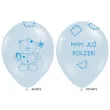 balony 14 mam juz roczek belbal baby blue 6 szt
