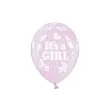 balony 14 metalik pink it s a girl 50 szt