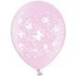 balony 14 motylki belbal metalik pink 50 szt