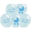 balony 14 nasz maly chlopczyk belbal baby blue 50 szt