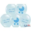 balony 14 nasz maly chlopczyk strong baby blue 6 szt