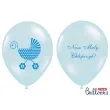 balony 14 nasz maly chlopczyk strong baby blue 6 szt