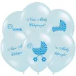 balony 14 nasz maly chlopczyk strong baby blue 6 szt